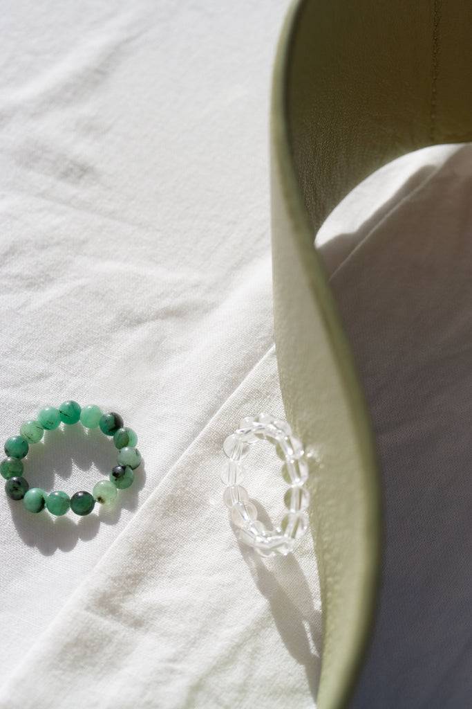 JUKSEREI BIRTHSTONE BUNGEE RING Kauf eins, bekomm eins gratis