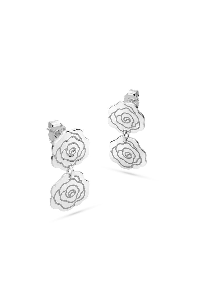 JUKSEREI ROSE DUO EARRINGS Letzter Tag