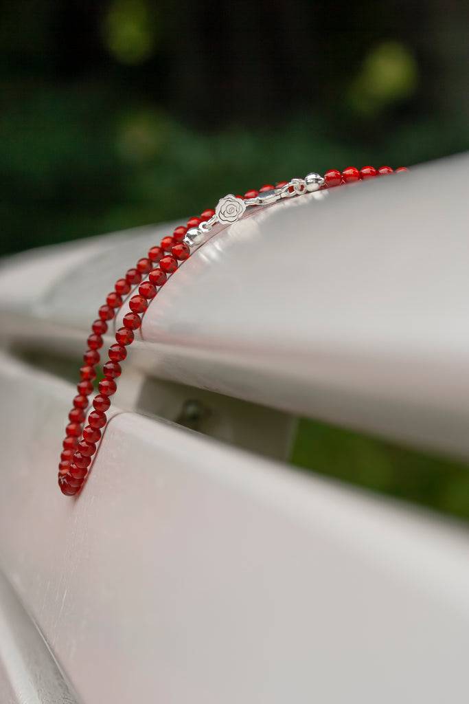 JUKSEREI ROSE CARNELIAN NECKLACE Bis zu 55% Rabatt