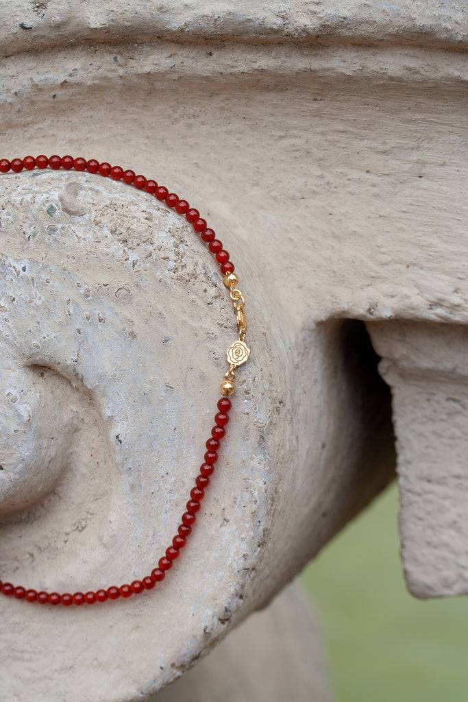 JUKSEREI ROSE CARNELIAN NECKLACE Bis zu 55% Rabatt