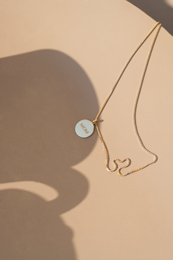 JUKSEREI MOM NECKLACE Clearance-Verkauf