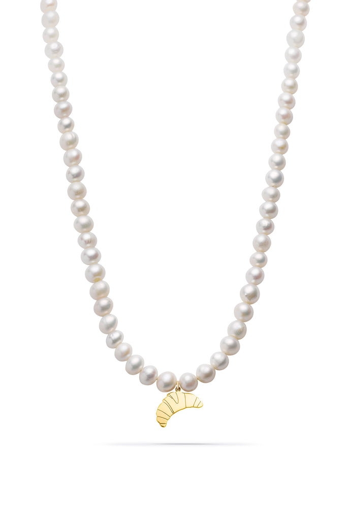 JUKSEREI CROISSANT PEARL NECKLACE Speichern exportieren