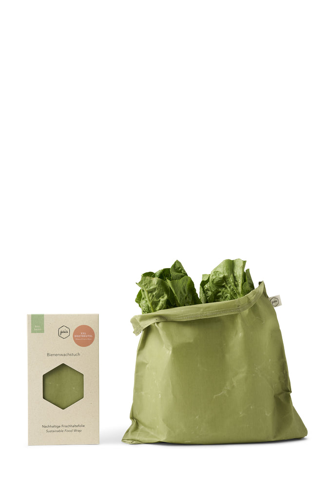 JUKSEREI GAIA · ORGANIC BEESWAX BREAD BAG XX-LARGE Begrenztes Angebot