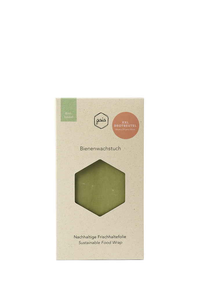 JUKSEREI GAIA · ORGANIC BEESWAX BREAD BAG XX-LARGE Begrenztes Angebot