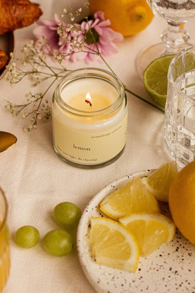 JUKSEREI LIMA · LEMON SCENTED SOY CANDLE Super Rabatt