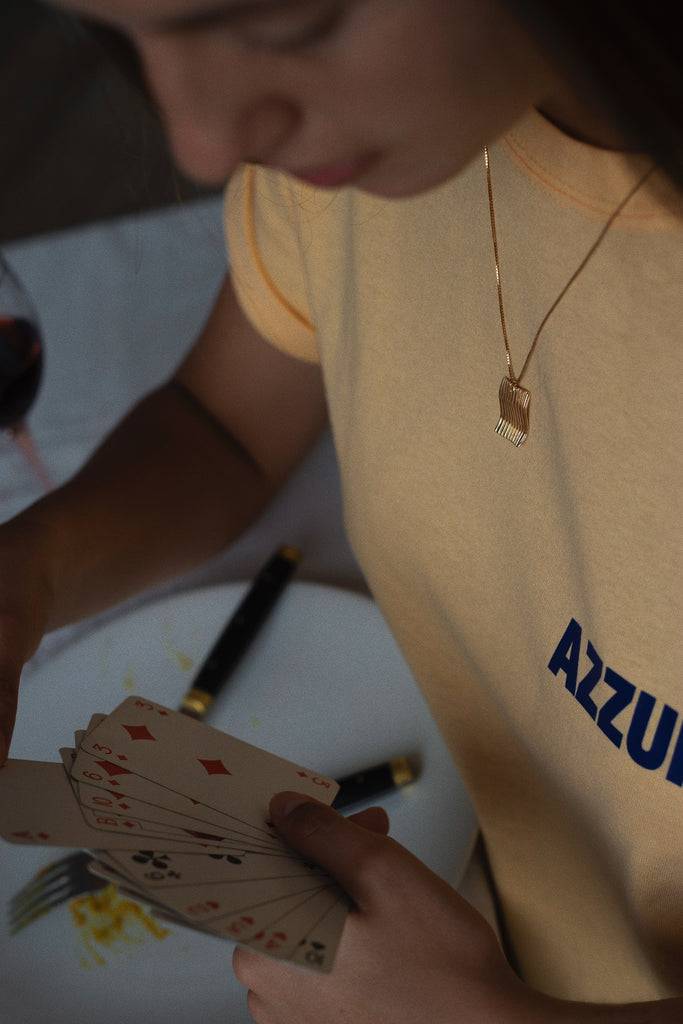 JUKSEREI AMORE STORE · AZZURRO T-SHIRT Fabrikladen