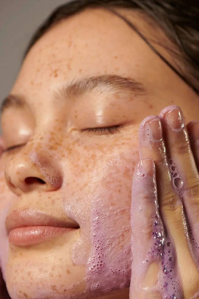 JUKSEREI MERME · FACIAL CLEANSER WITH PURPLE CARROT Im Verkauf