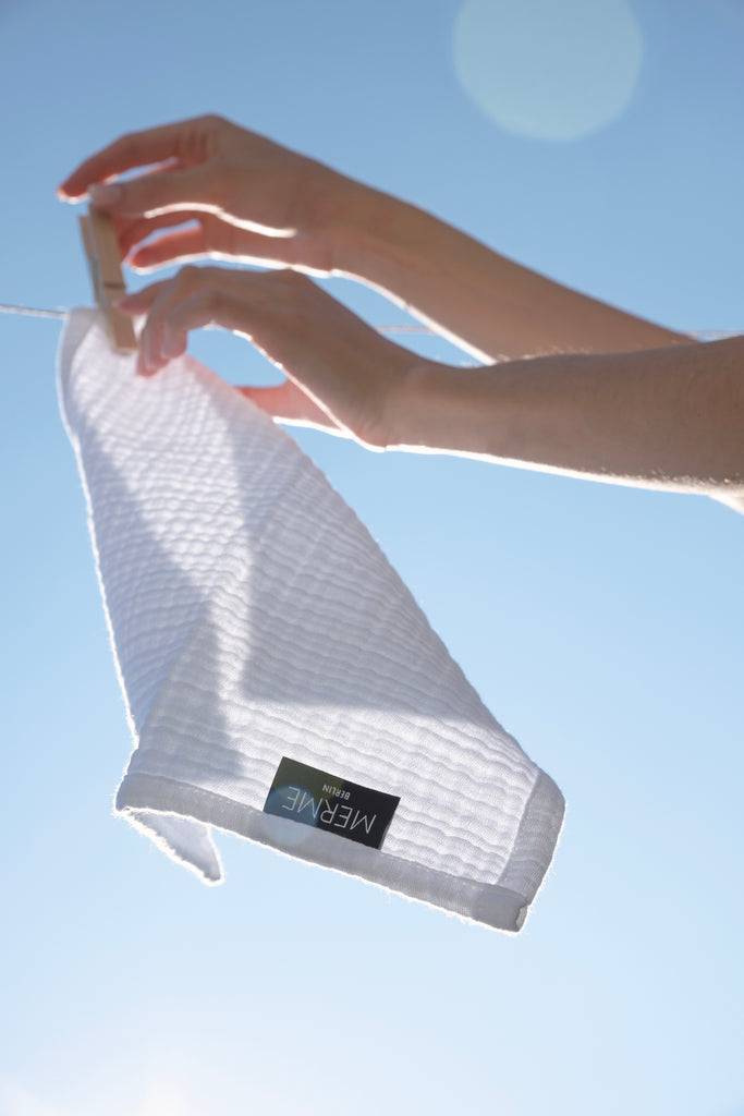 JUKSEREI MERME · FACIAL MUSLIN CLOTHS 3PAX Neueste Stile