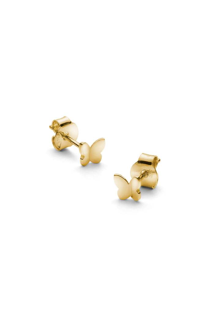 JUKSEREI BUTTERFLY EAR STUDS Vierteljährliche Förderung