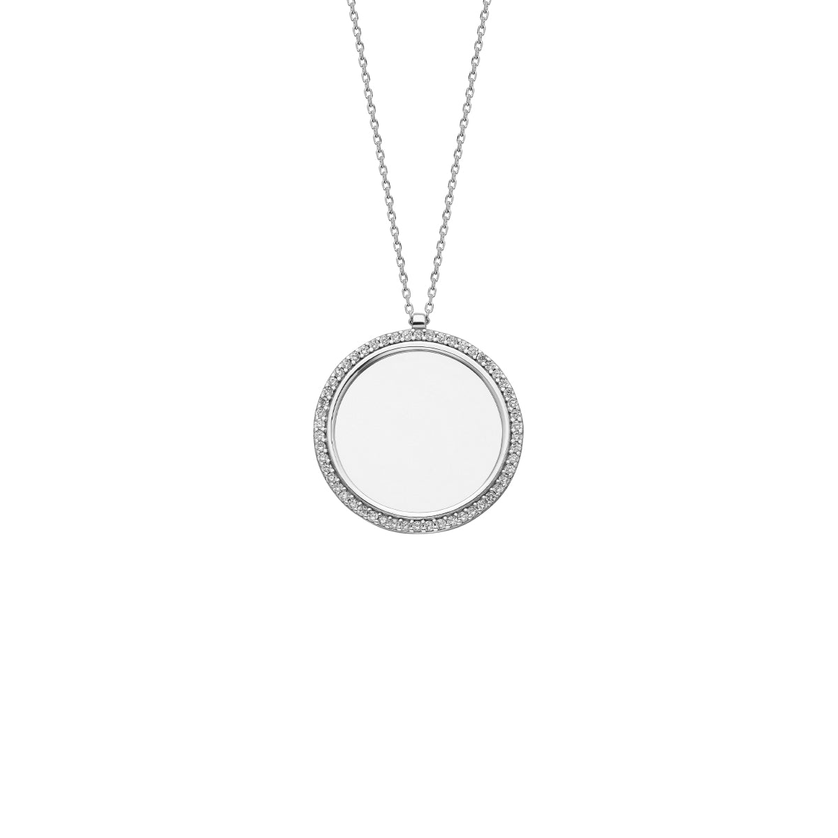 Kardelen Zirkonia Plättchen Gravurkette - 925 SILBER Bis zu 65% Rabatt