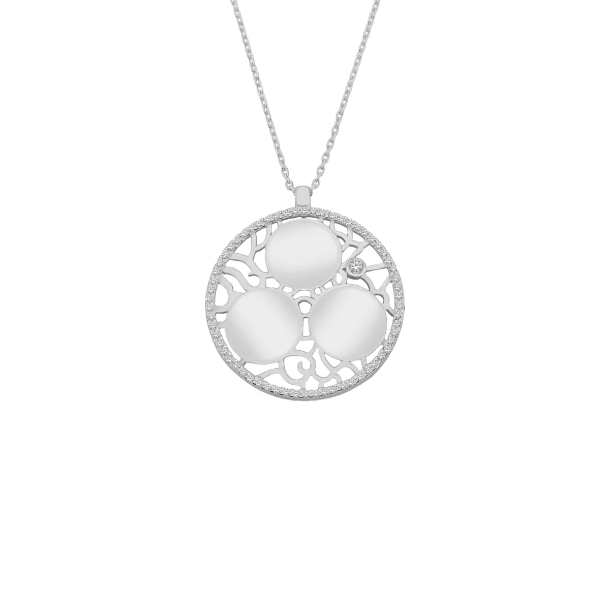 Kardelen Ornament Gravurkette - 925 SILBER 50% Rabatt mit kostenlosem Versand