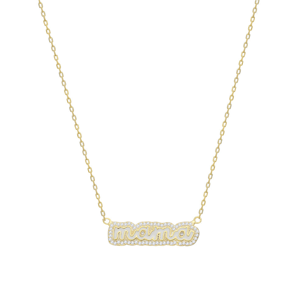 Kardelen Colorfull Precious Name Necklace - 925 SILBER Verkauf