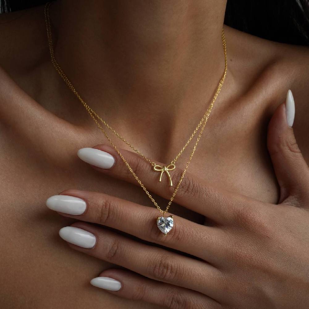 Kardelen FELICITY LOVE NECKLACE - 925 SILBER Angebote