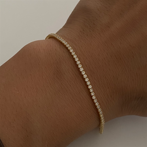 Kardelen Iced-Out Armband - 925 SILBER Exklusivangebot