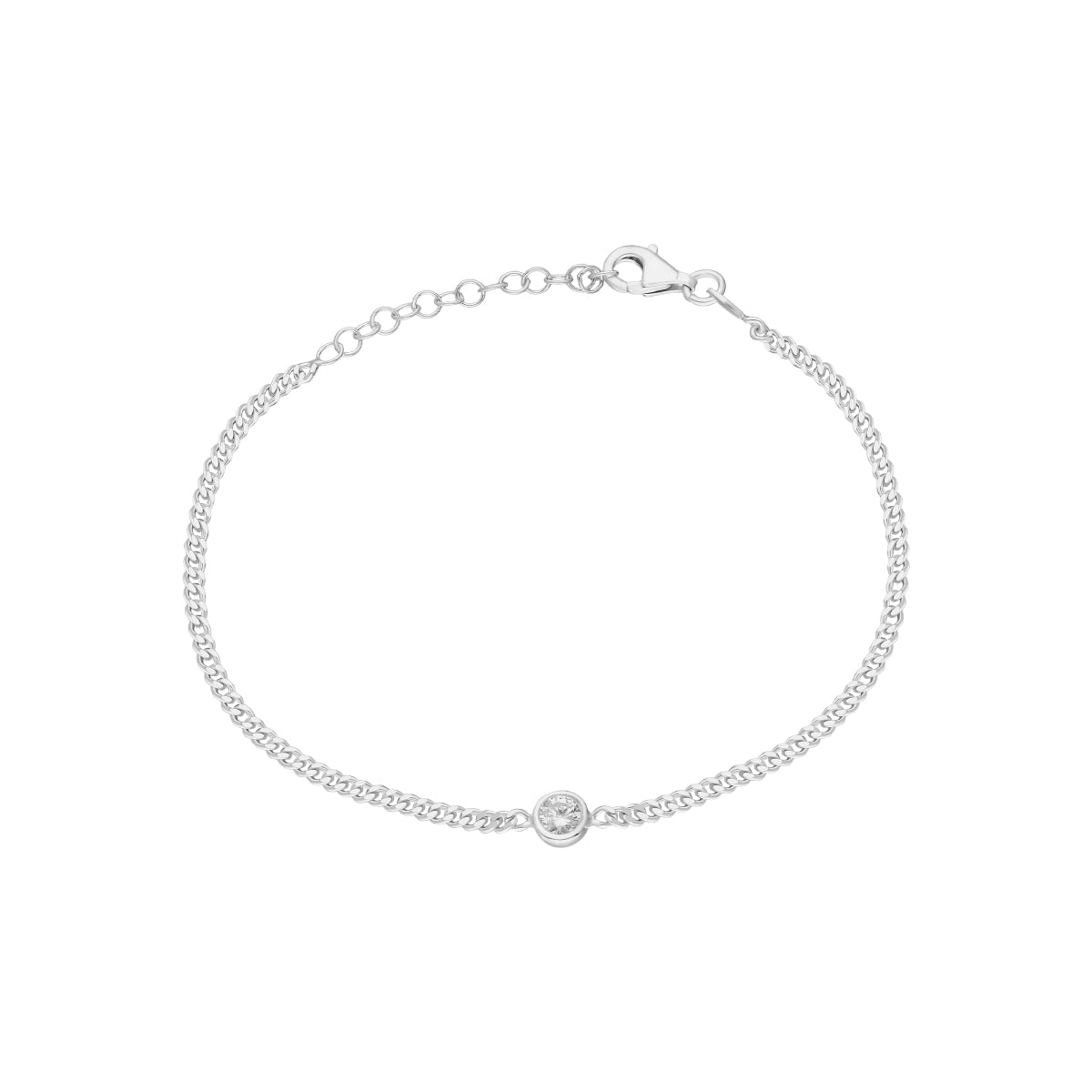 Kardelen Solitaire Armkette - 925 SILBER Weihnachtsangebot