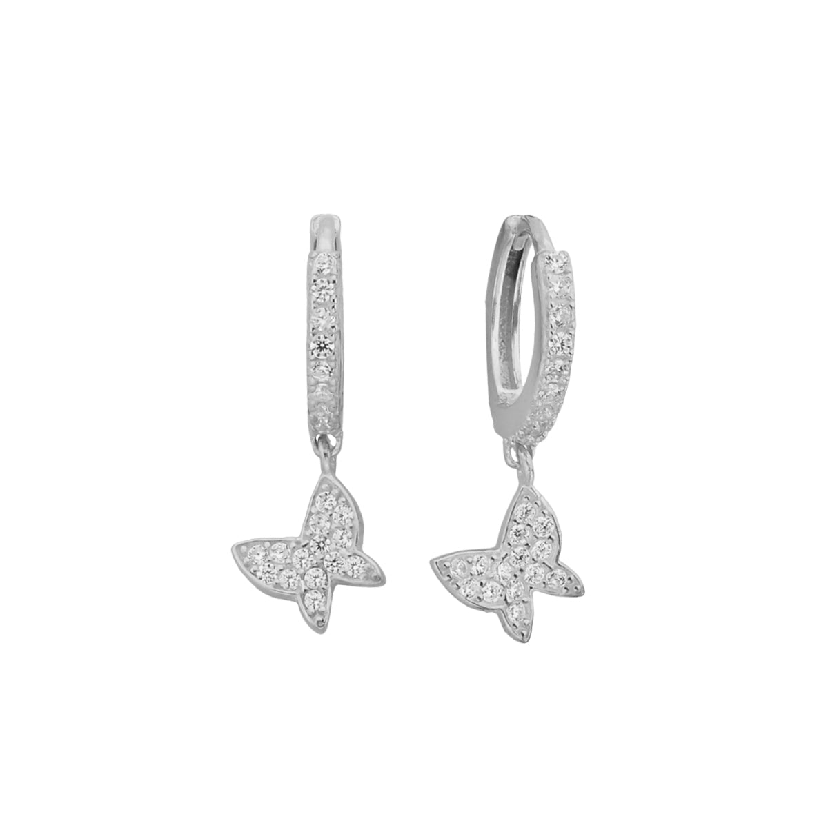Kardelen Butterfly Model 2 Ohrring - 925 SILBER Zeitlich begrenztes Angebot
