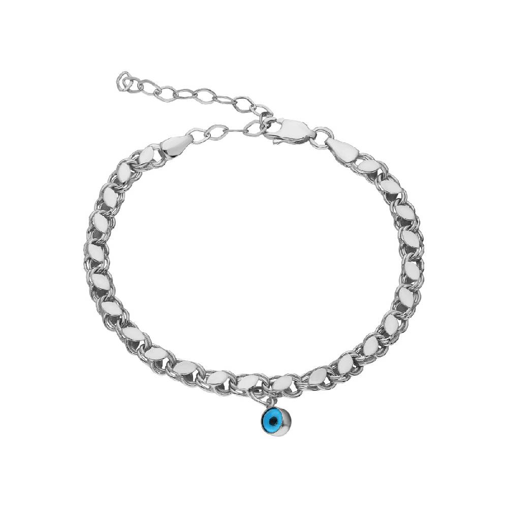 Kardelen Gersten Armkette mit Nazar - 925 SILBER Super Sparpreis