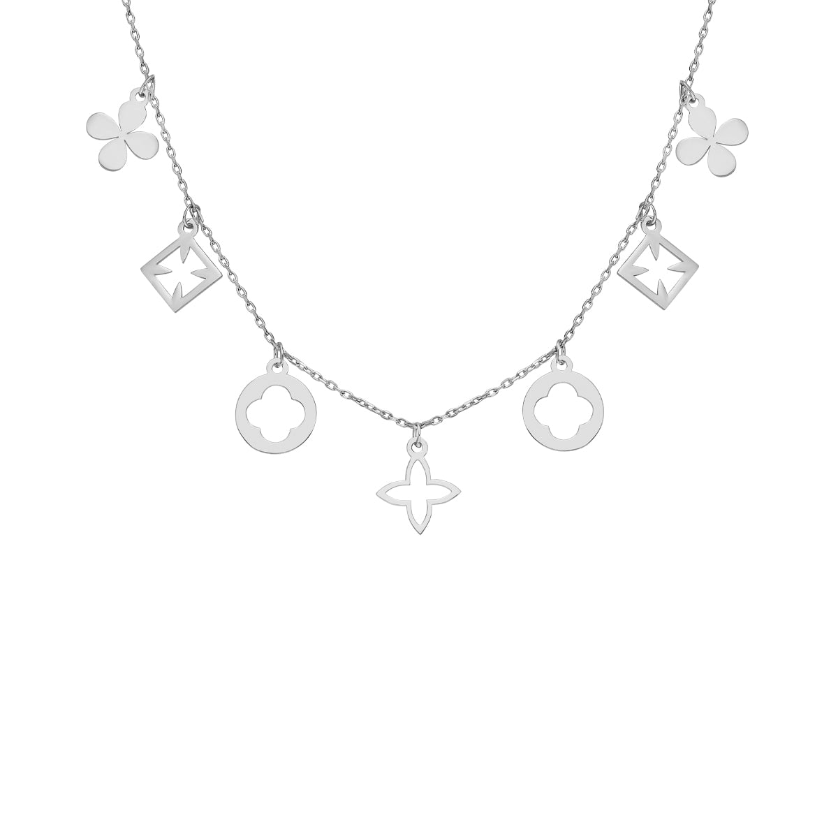Kardelen Elenora Charm Halskette - 925 SILBER Clearance-Verkauf