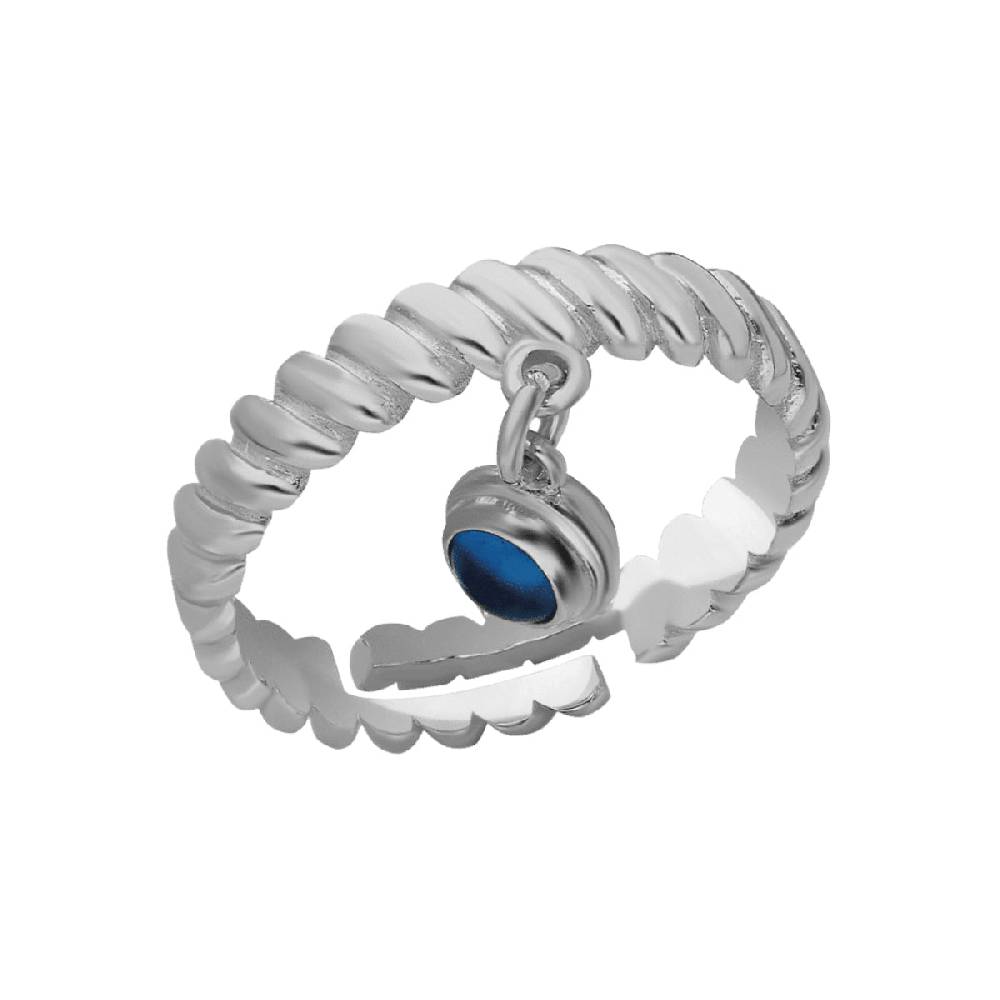 Kardelen Burma Nazar Ring - 925 SILBER Rabatte dieses Monats