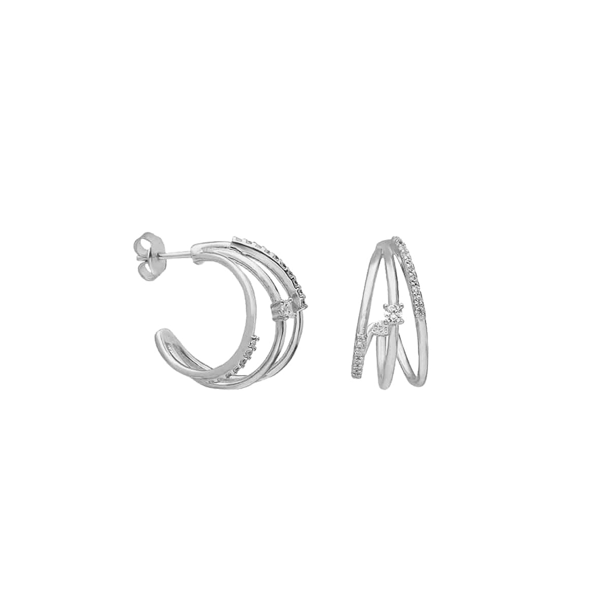 Kardelen Trois Rayons Ohrring - 925 SILBER Begrenztes Angebot