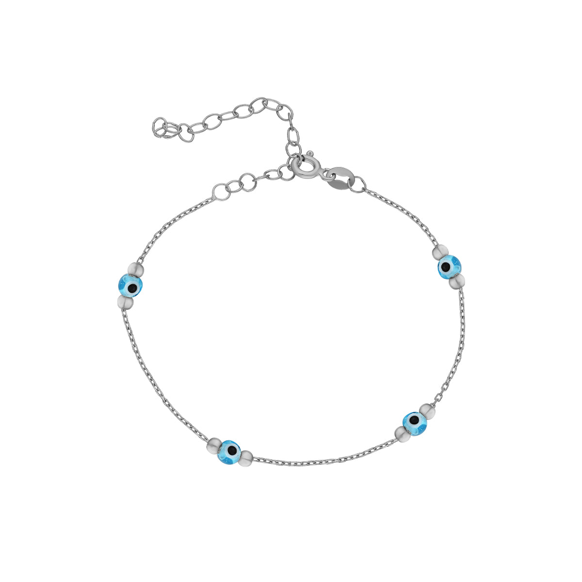Kardelen Four Eye Nazar Armkette - 925 SILBER JETZT KAUFEN