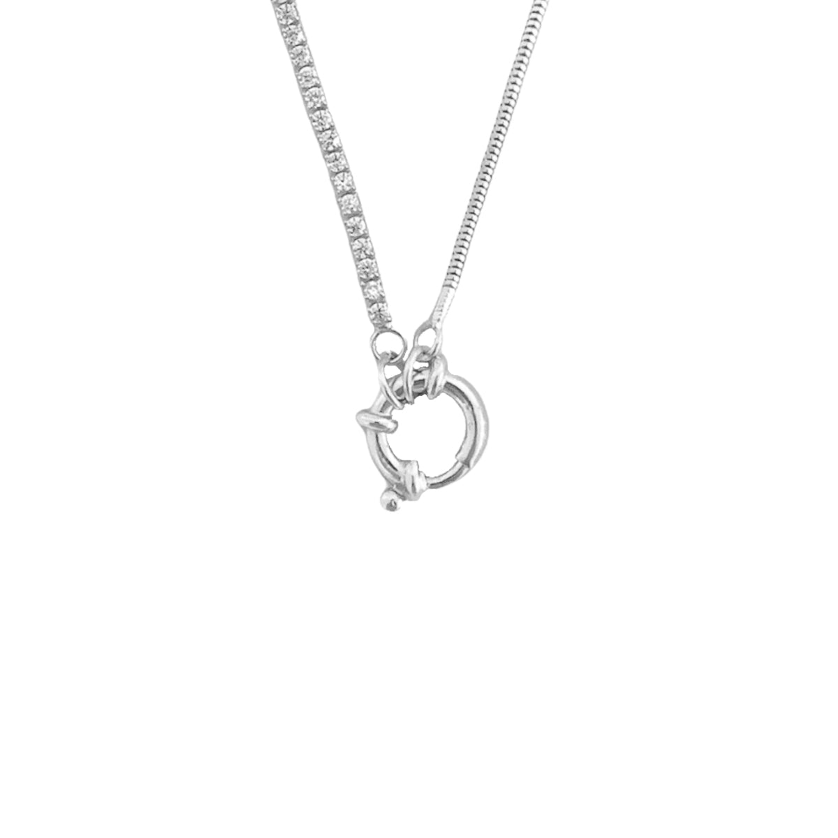 Kardelen Chain Design Italia Iced Halskette Basic - 925 SILBER JETZT KAUFEN