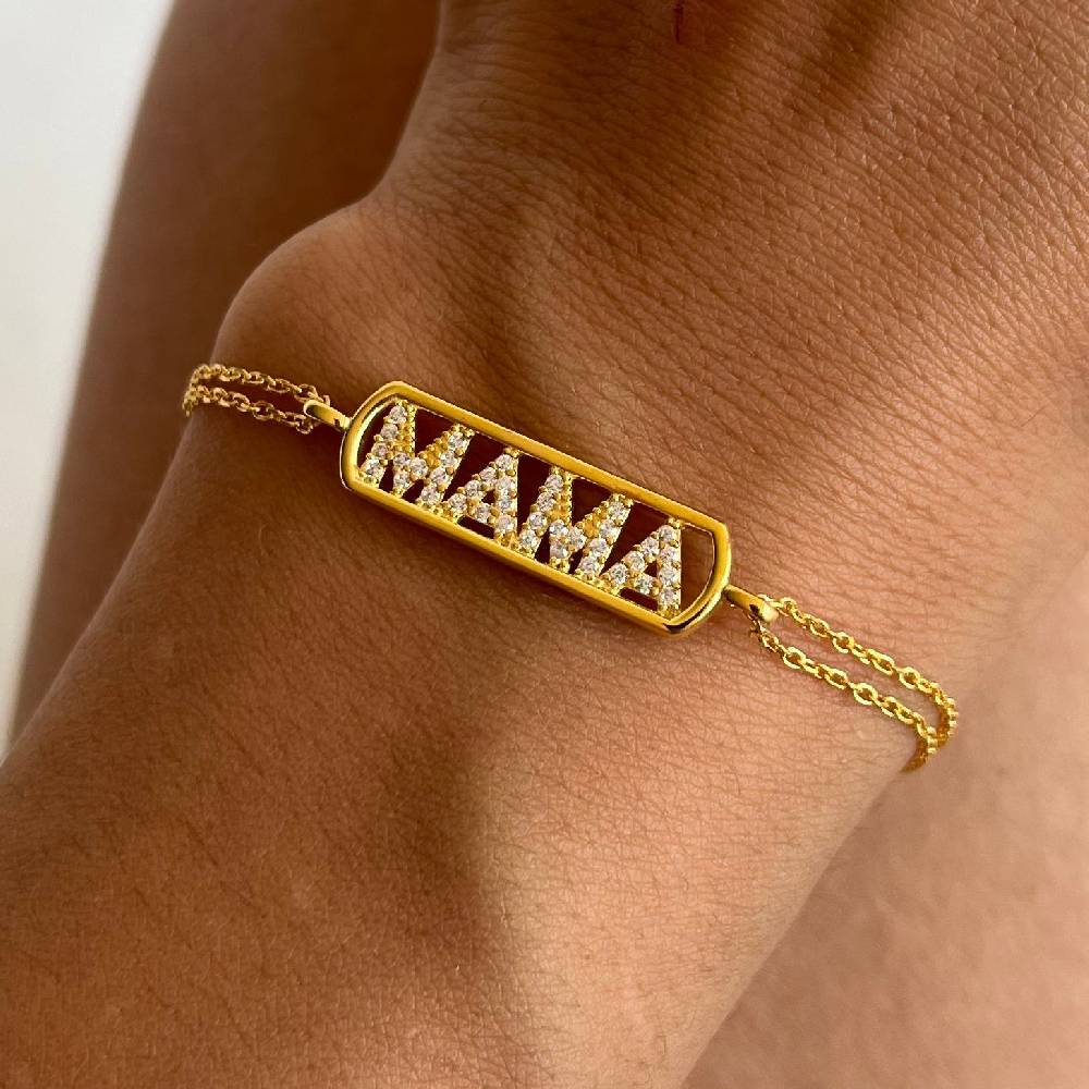 Kardelen Mama Armkette - 925 SILBER Bis zu 65% Rabatt