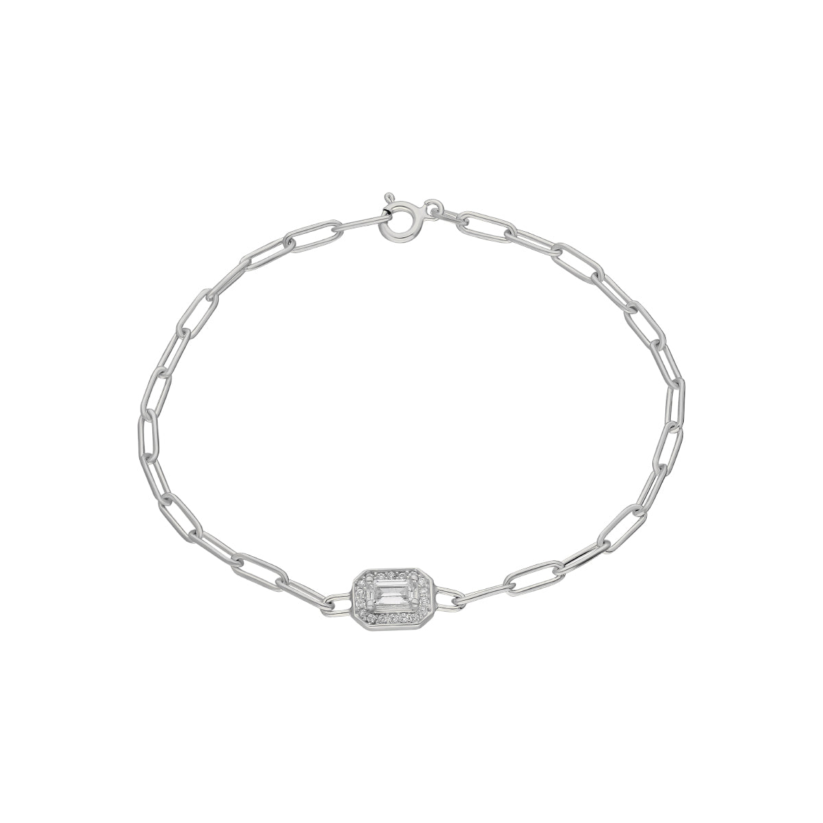 Kardelen Baguette Armkette - 925 SILBER Fabrikladen