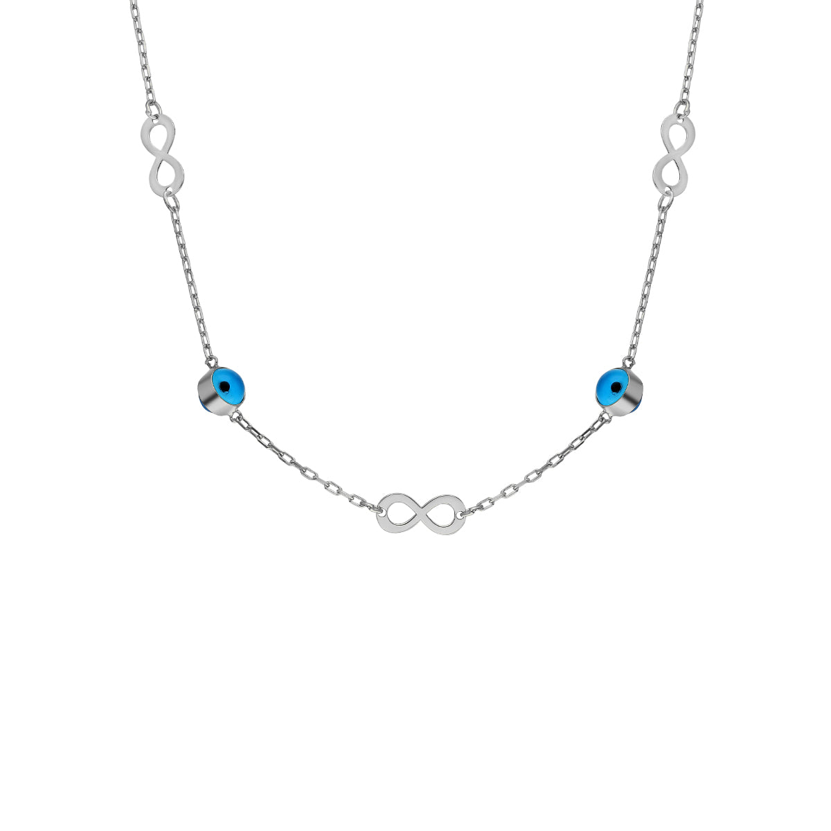 Kardelen Infinity Nazar Halskette II - 925 SILBER Online Shopping