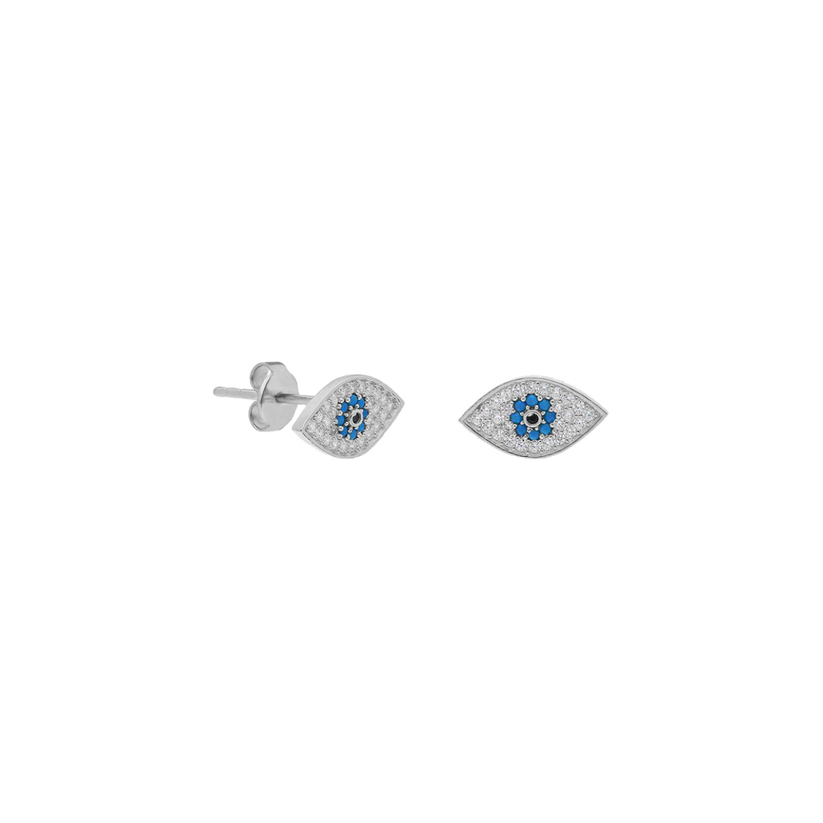 Kardelen Diamond Nazar Ohrring - 925 SILBER Jubiläumsangebot