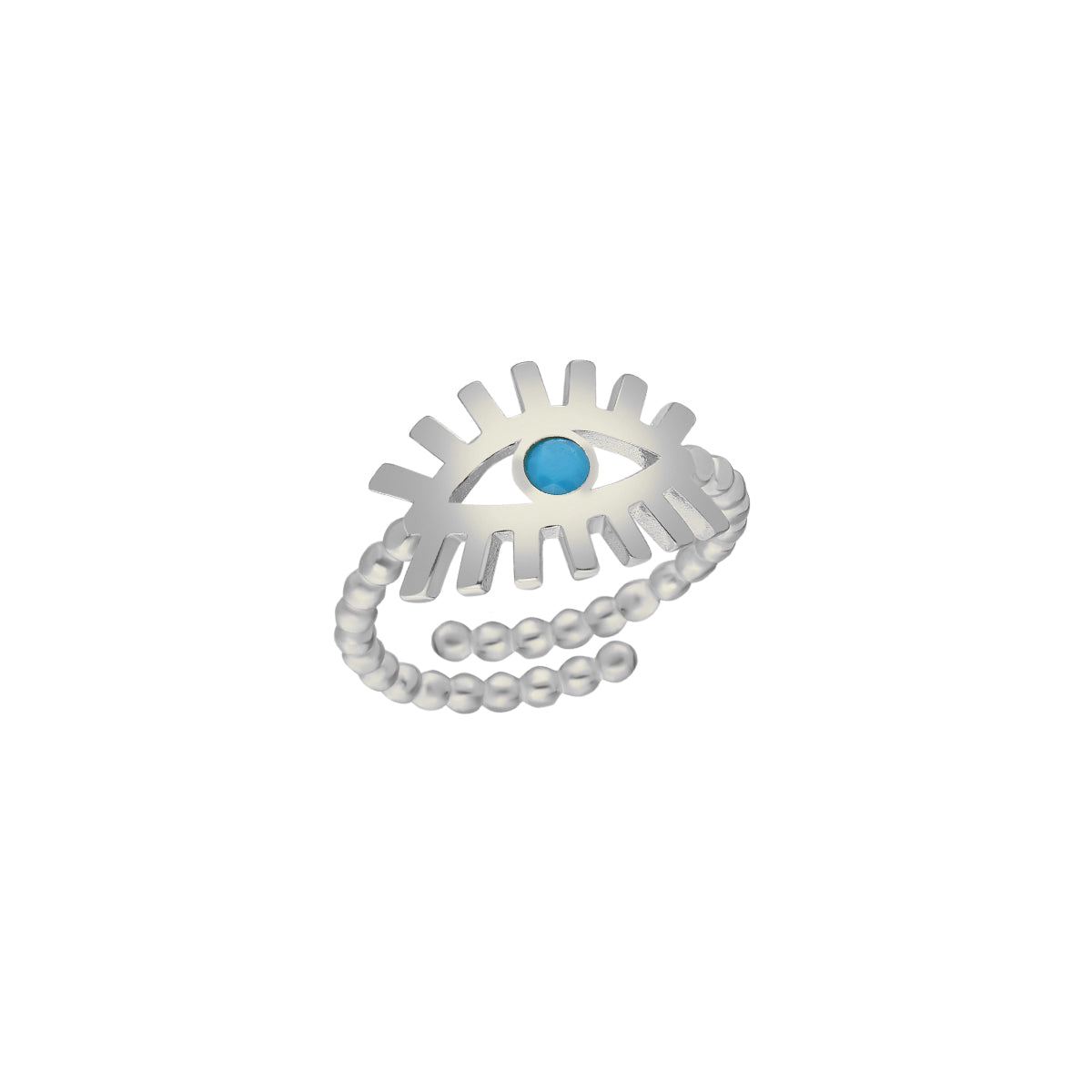 Kardelen Eye Ring - 925 SILBER Top Angebot