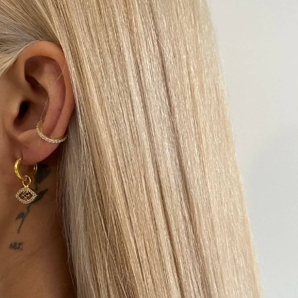 Kardelen Amunet Nazar Ohrring - 925 SILBER Online Outlet