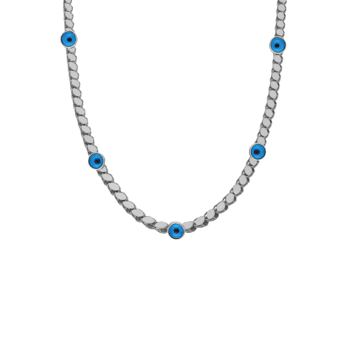 Kardelen Gersten X Nazar Halskette - 925 SILBER Zeitlich begrenztes Angebot