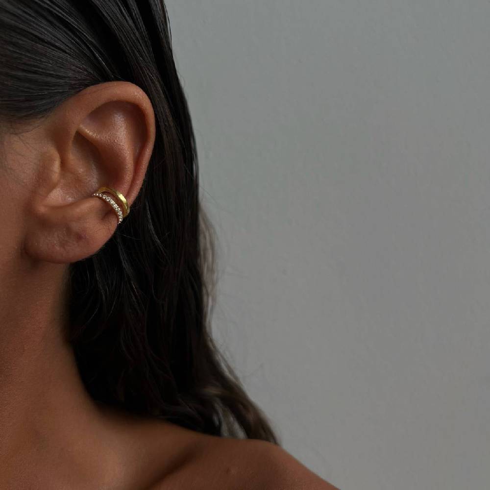 Kardelen Lee Ear Cuff - 925 SILBER Fabrikverkauf