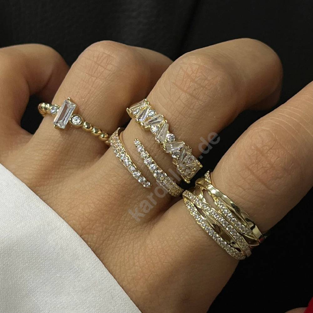 Kardelen 14K GOLD TEFNUT RING Versandkostenfrei
