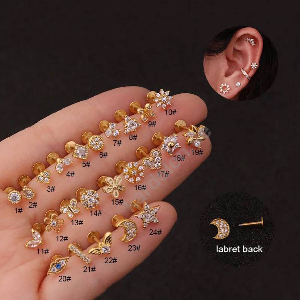 Kardelen Labret Back Body Piercing Saisonale Angebote