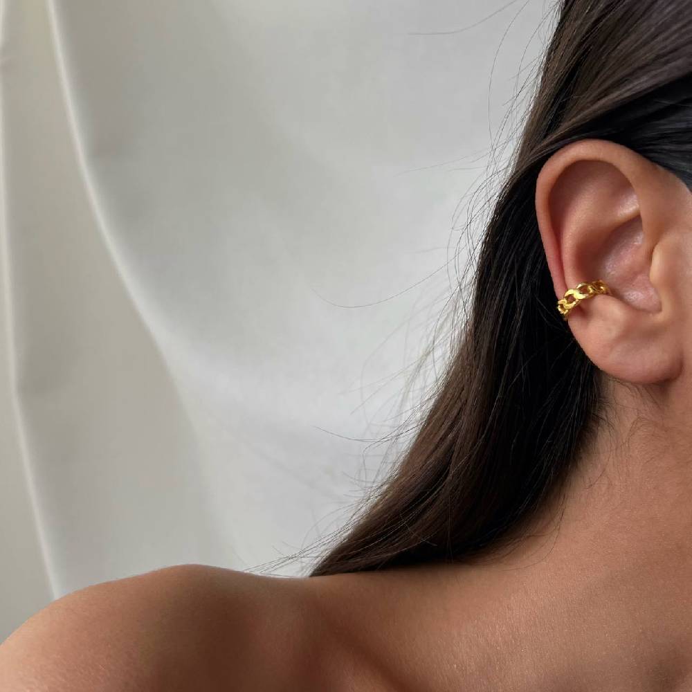 Kardelen Shu Ear Cuff - 925 SILBER Räumungsverkauf