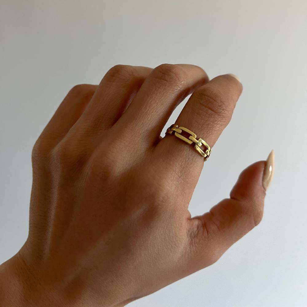 Kardelen Chain In Ring - 925 SILBER Kauf eins, bekomm eins gratis