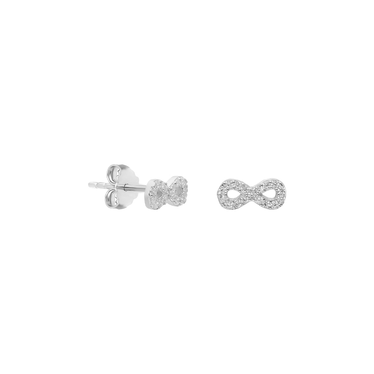 Kardelen Infinity Ohrstecker - 925 SILBER Sonderangebote