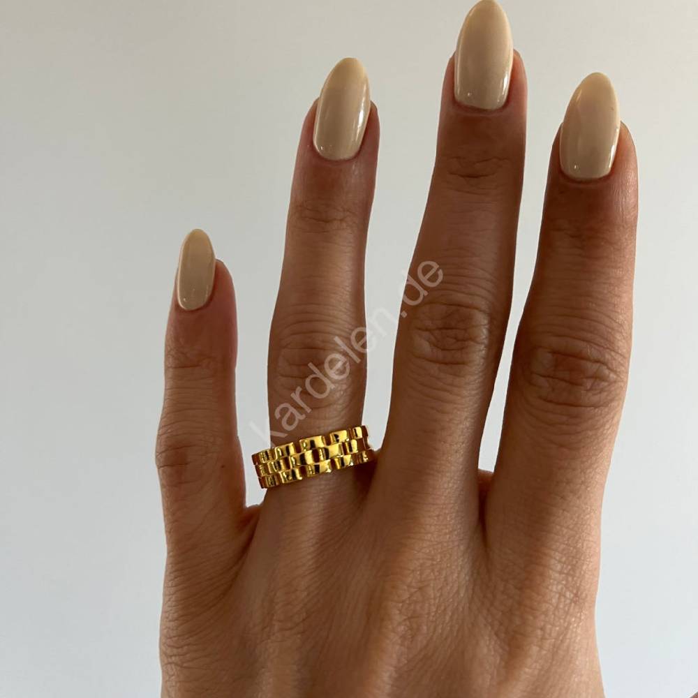 Kardelen Bricket Ring - 925 SILBER VIP-Rabatte
