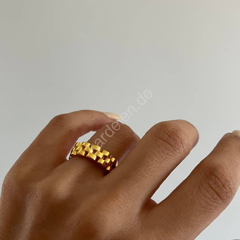 Kardelen Bricket Ring - 925 SILBER VIP-Rabatte