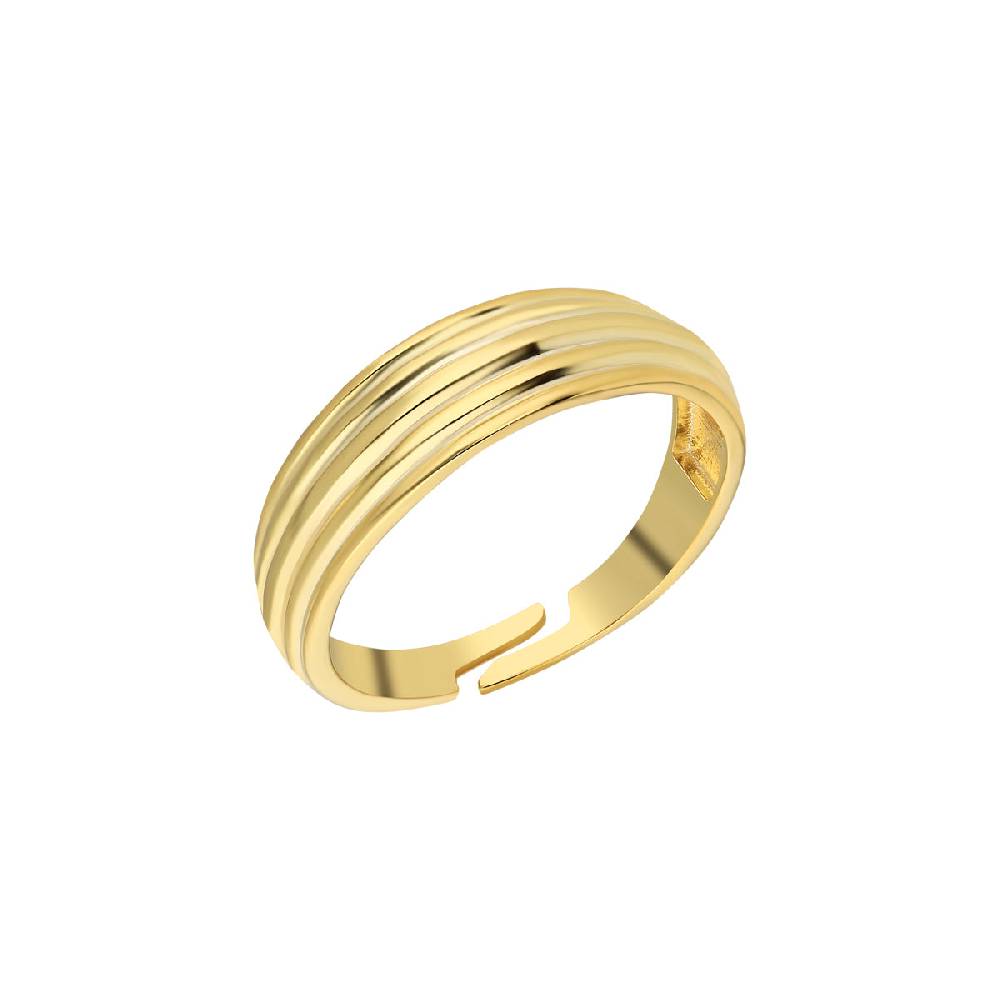 Kardelen Gestreifter Ring - 925 SILBER Letzter Tag