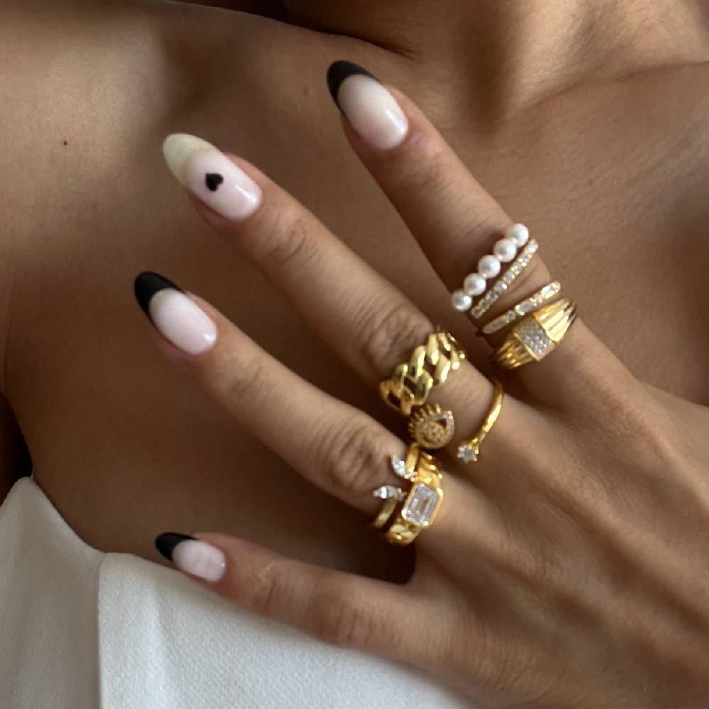 Kardelen Cuban Ring - 925 SILBER im Angebot