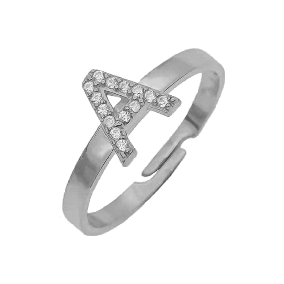 Kardelen Prague Zirkonia Stone Ring - 925 SILBER Blitzverkäufe