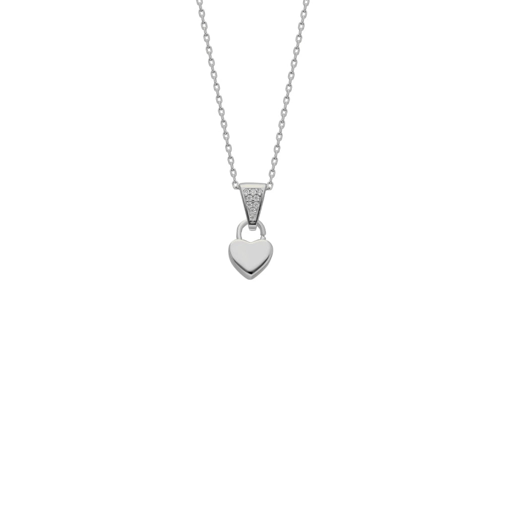 Kardelen Klein Herz Kette - 925 SILBER Versandkostenfrei