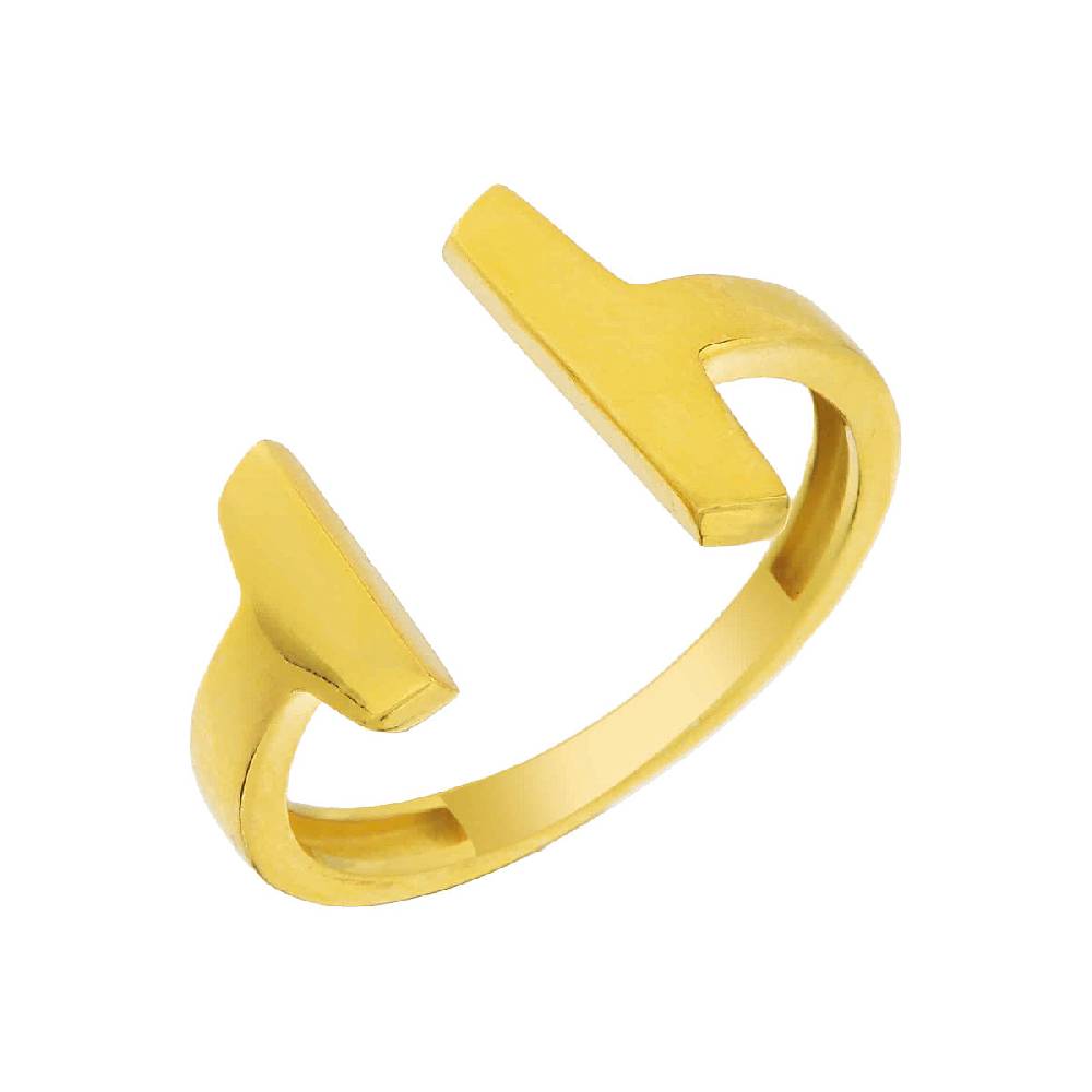 Kardelen Plaine Ring - 925 SILBER Großer Ausverkauf