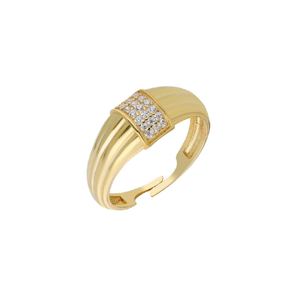Kardelen Zirkonia Rund Ring - 925 SILBER Preisnachlass