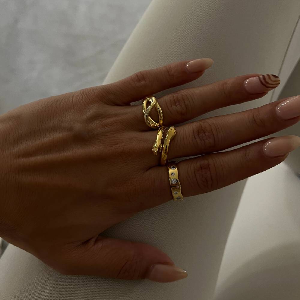 Kardelen Special Design Ring - 925 SILBER Muttertagsangebot