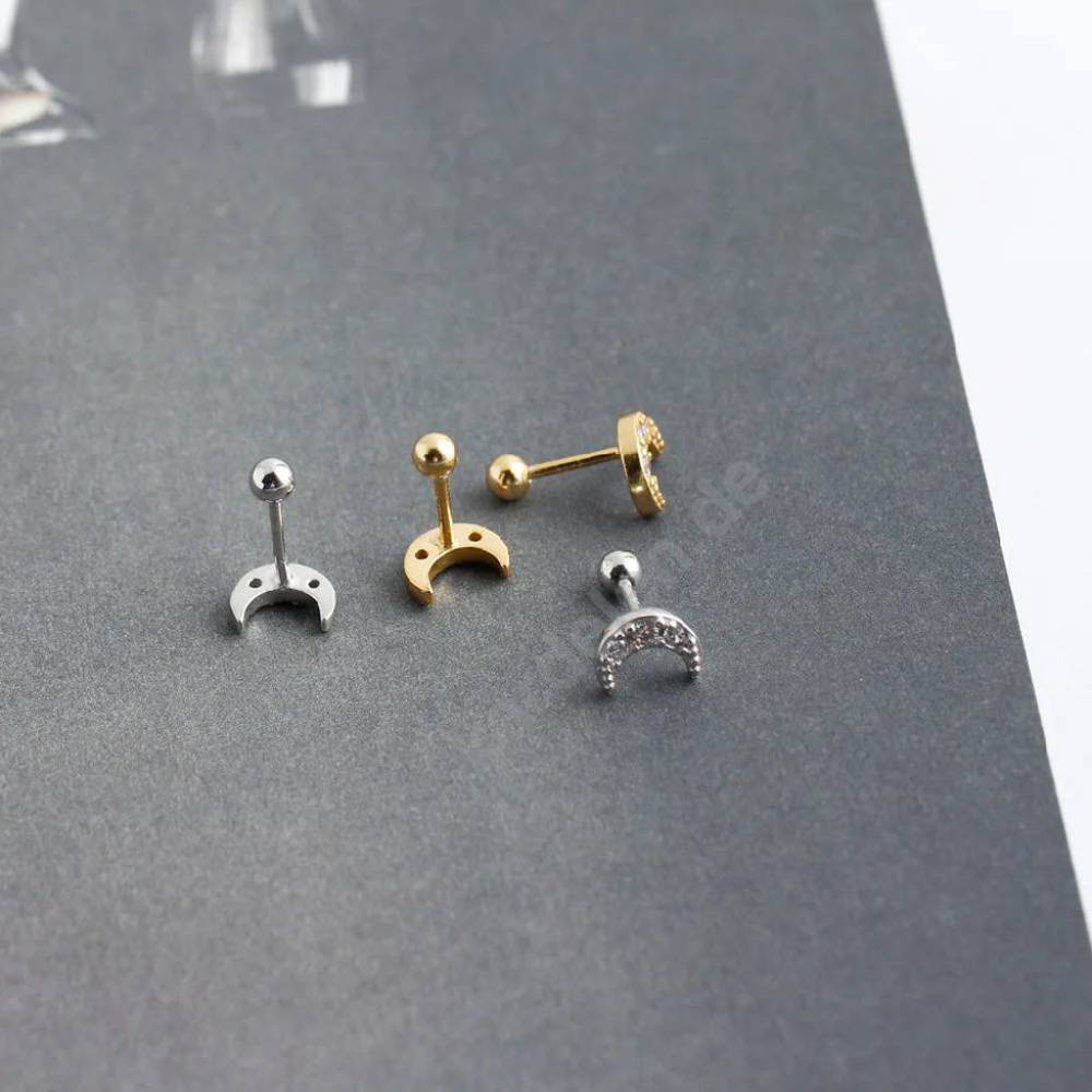 Kardelen MOON ZIRKONIA PIERCING Neuheiten