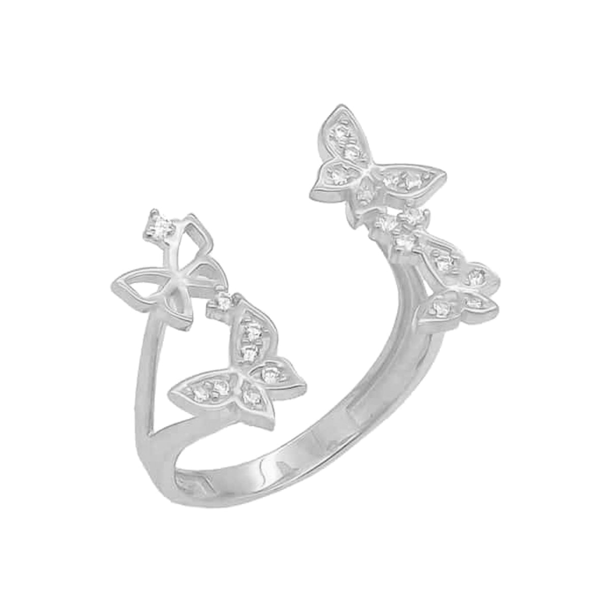 Kardelen Butterfly Ring Model2 - 925 SILBER Kauf eins, bekomm eins gratis